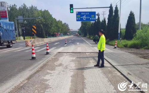 德州公路城區(qū)分中心開(kāi)展路面病害集中修復(fù)